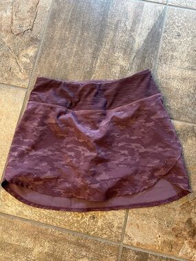 Women’s Camo Tennis Athletic Skirt Skort